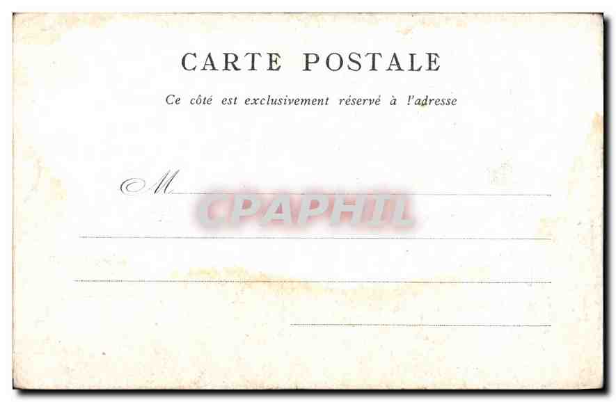 CPA Place de la Concorde Edite par le Bon Marche Paris  — Rückseite