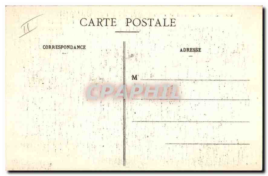 CPA Compiegne Place de l'Hotel de Ville Glaces — Rückseite