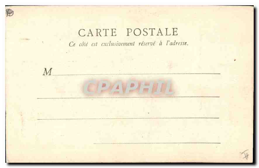 Funicolare di N.-D. de la Garde — Marsiglia — B.F. Paris — Verso