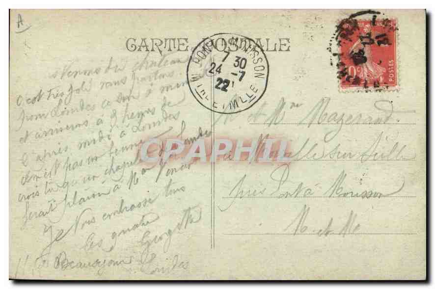 Ascenseurs N.-D. de la Garde - L'Arrivée — Marseille, n°33 — Verso