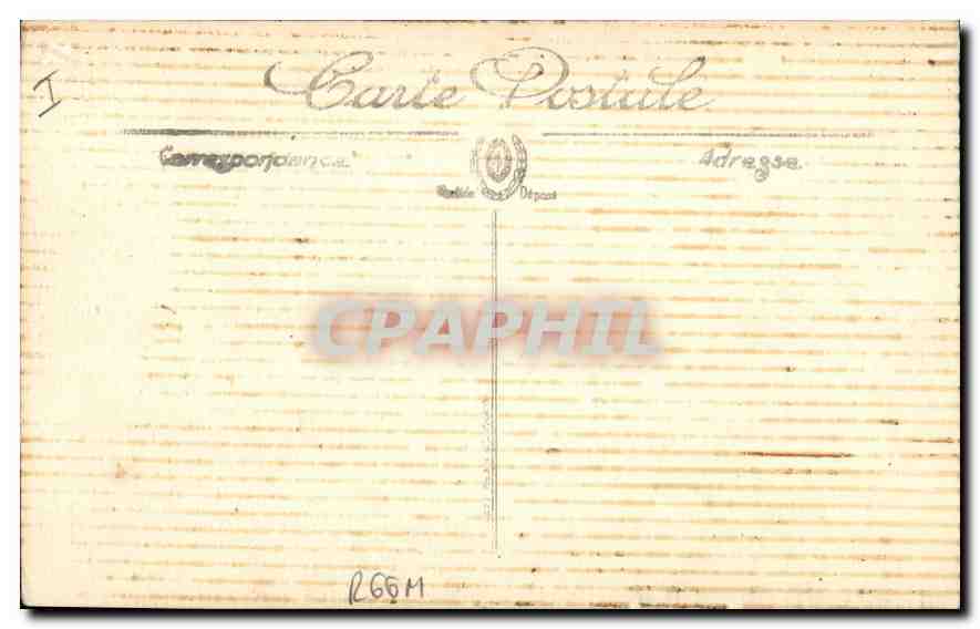 CPA Marseille Panorama vu a vol d'oiseau  — Rückseite