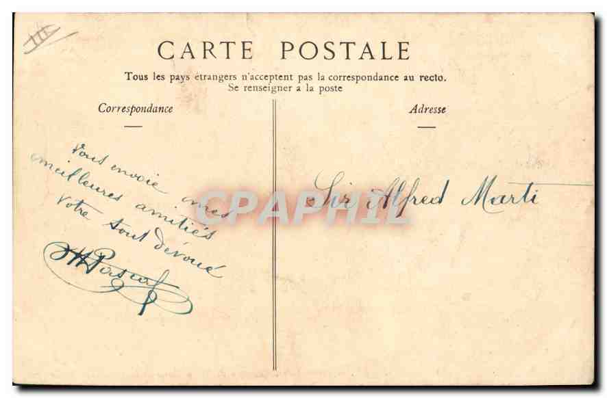 Ascenseur de Notre-Dame de la Garde, la Sortie — Sommet de l'Ascenseur de Notre-Dame de la Garde, la Sortie — Verso
