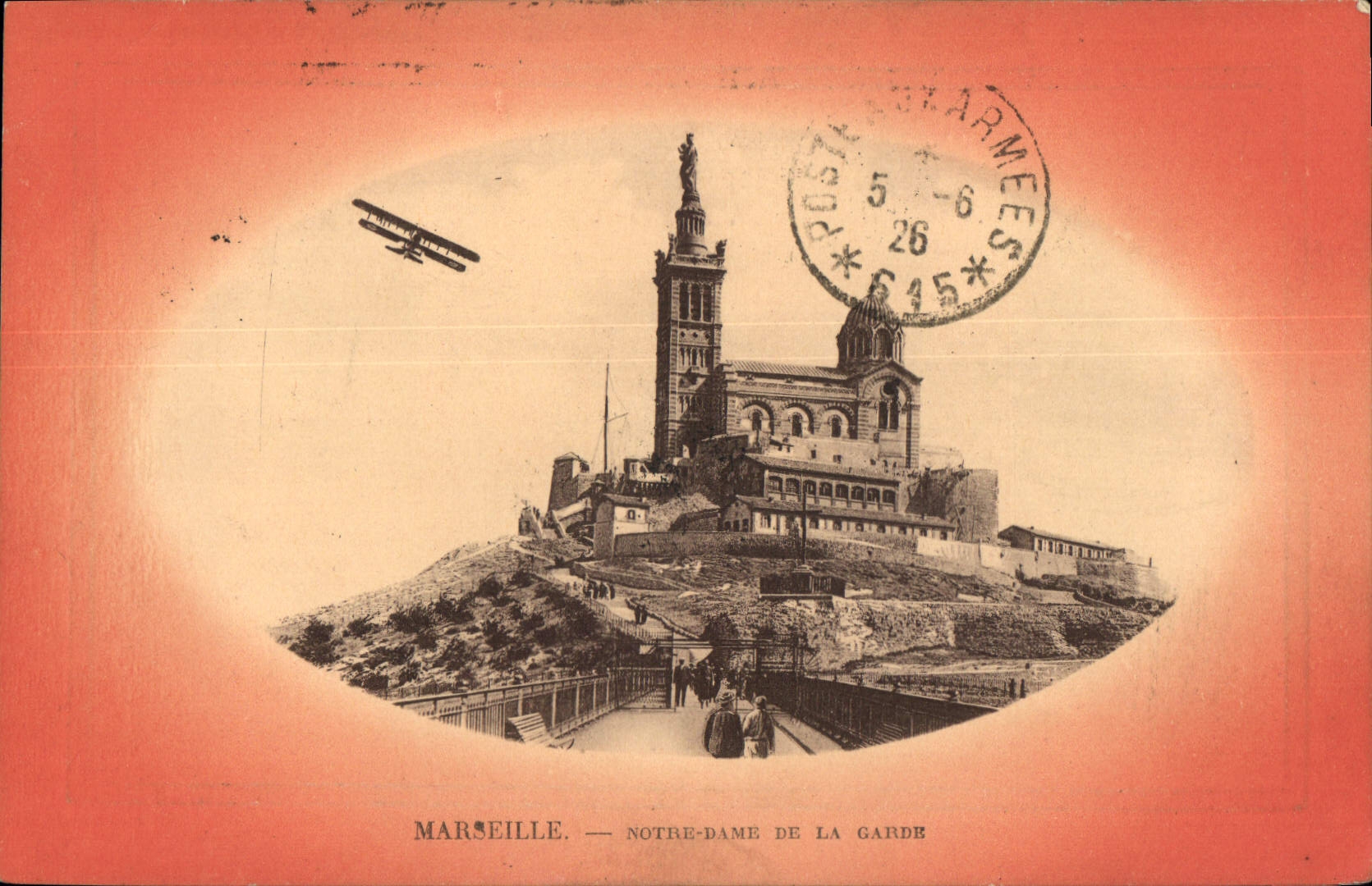 Marsella — Notre-Dame de la Garde — editor desconocido, número de serie no visible
