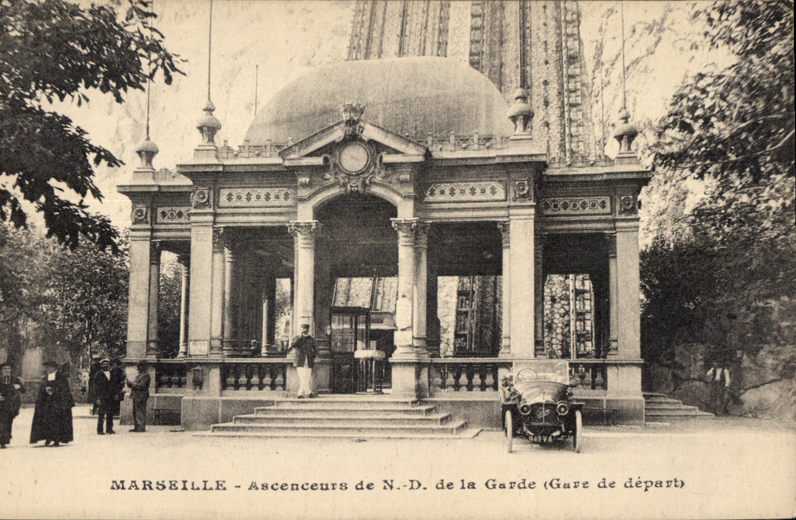 Marseille - Ascensori di N.-D. de la Garde (Stazione di partenza)