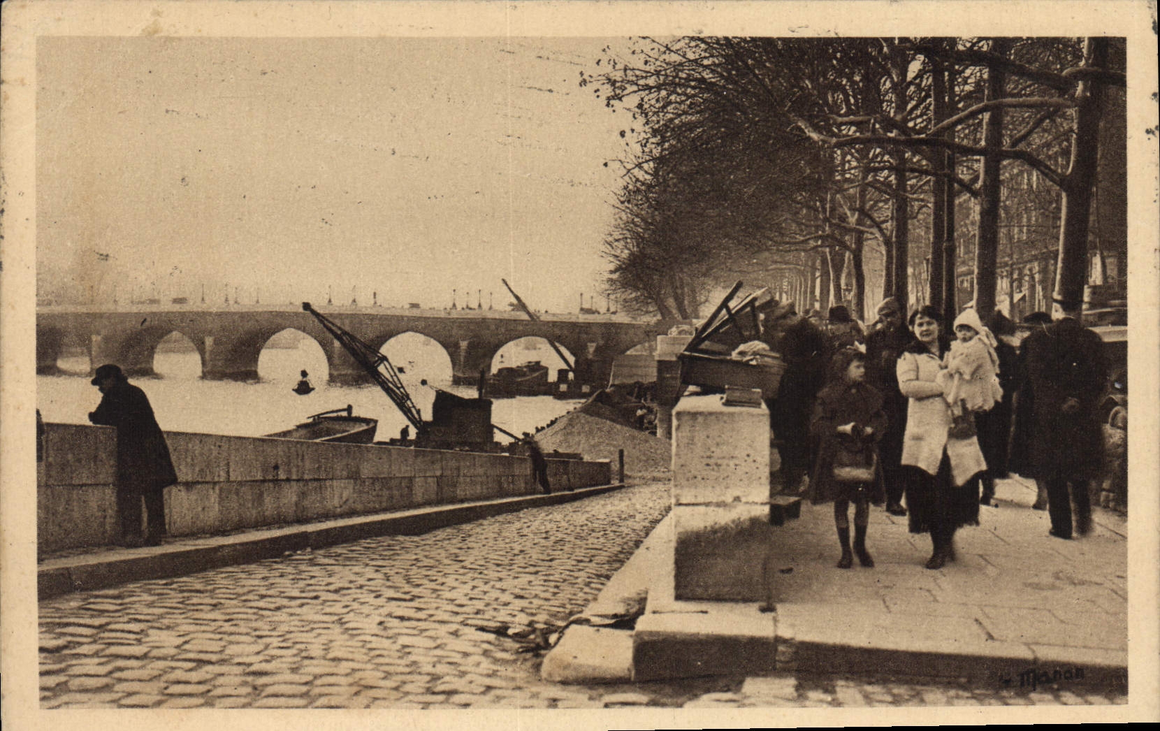 CPA Paris Quai de la Medisserie 