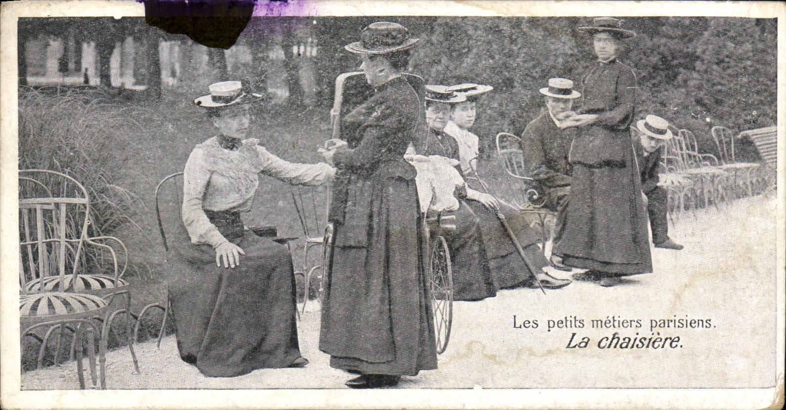 CPA Les petits metiers parisiens La Chaisiere 