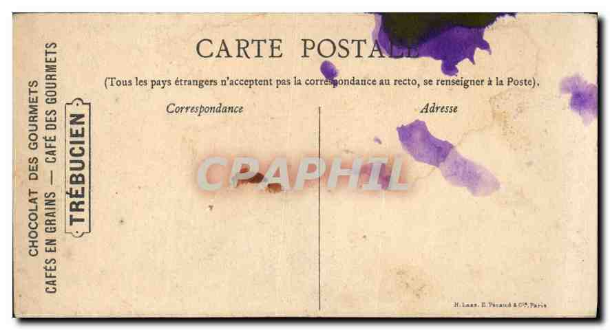 CPA Les petits metiers parisiens La Chaisiere  — Verso