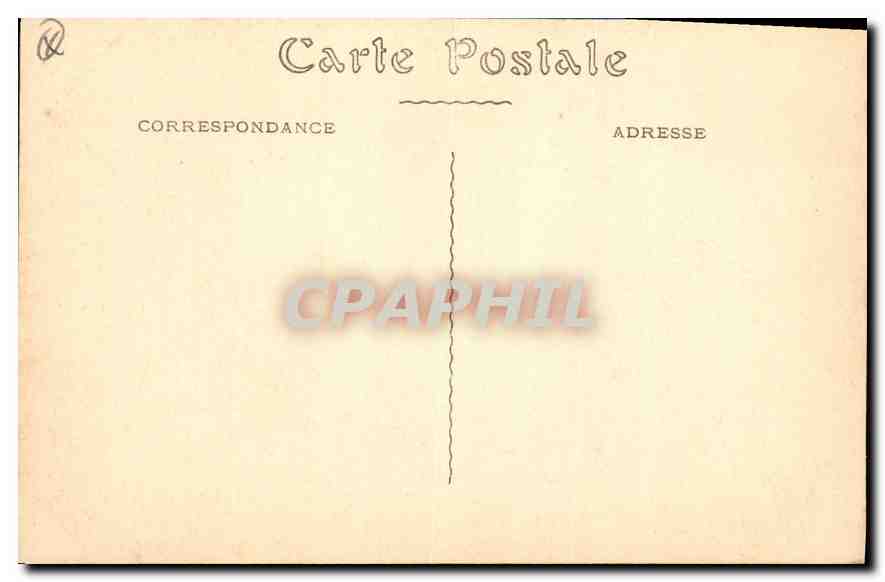 CPA Paris Notre Dame  — Verso