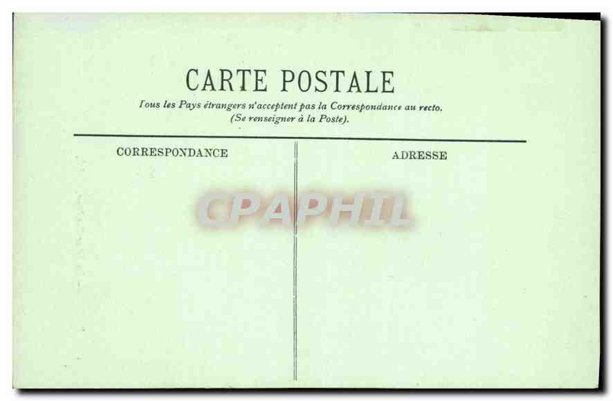 CPA Paris La Place Vendome  — Rückseite