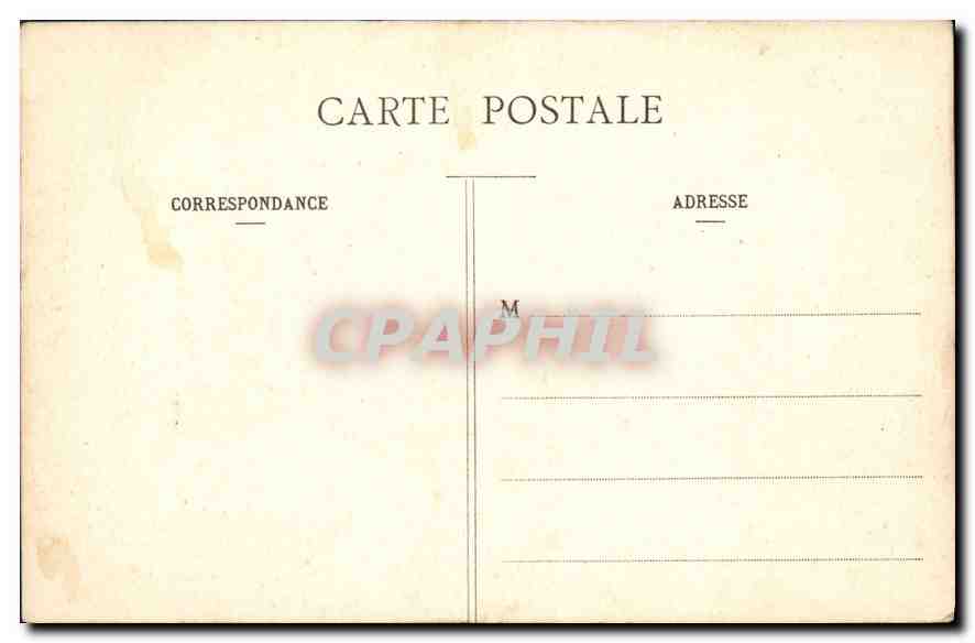 CPA Paris Le Nouveau Louvre La Place du Carrousel Monument de Gambetta  — Rückseite