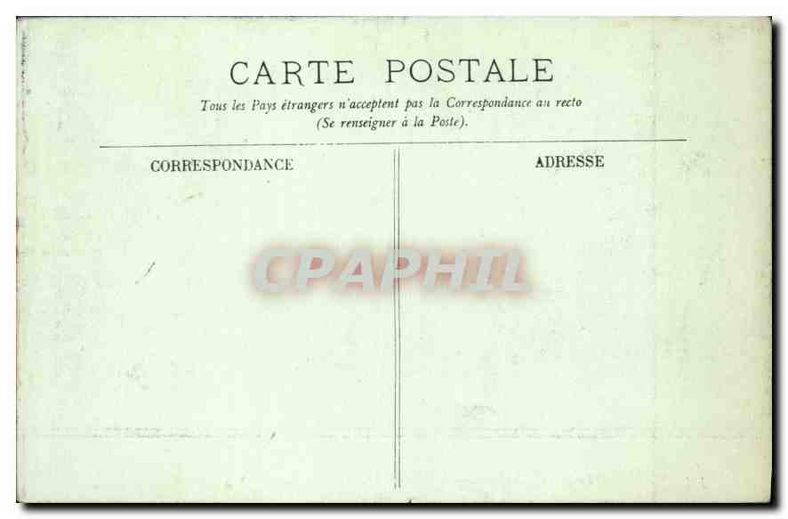 CPA Paris Le Bois de Boulogne l'Allee des Erables  — Verso