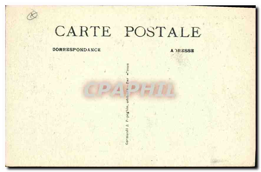 CPA Paris l'Eglise St Eustache  — Rückseite