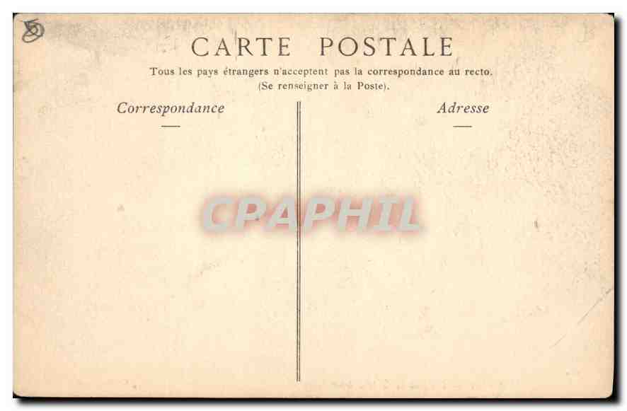 CPA Paris l'Eglise de la Madeleine  — Rückseite