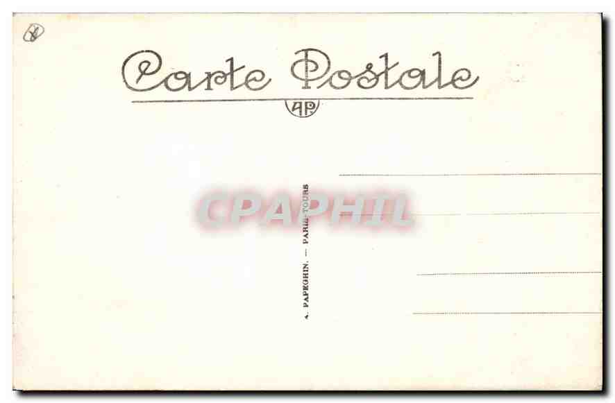 CPA Paris La Madeleine  — Rückseite