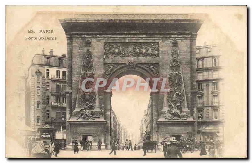 CPA Paris Porte St Denis 