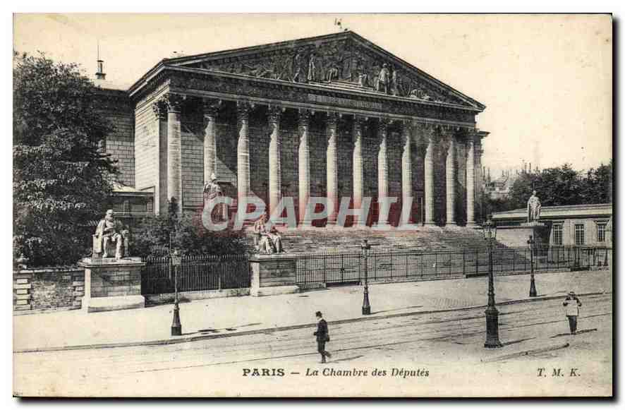 CPA Paris La Chambre des Deputes 