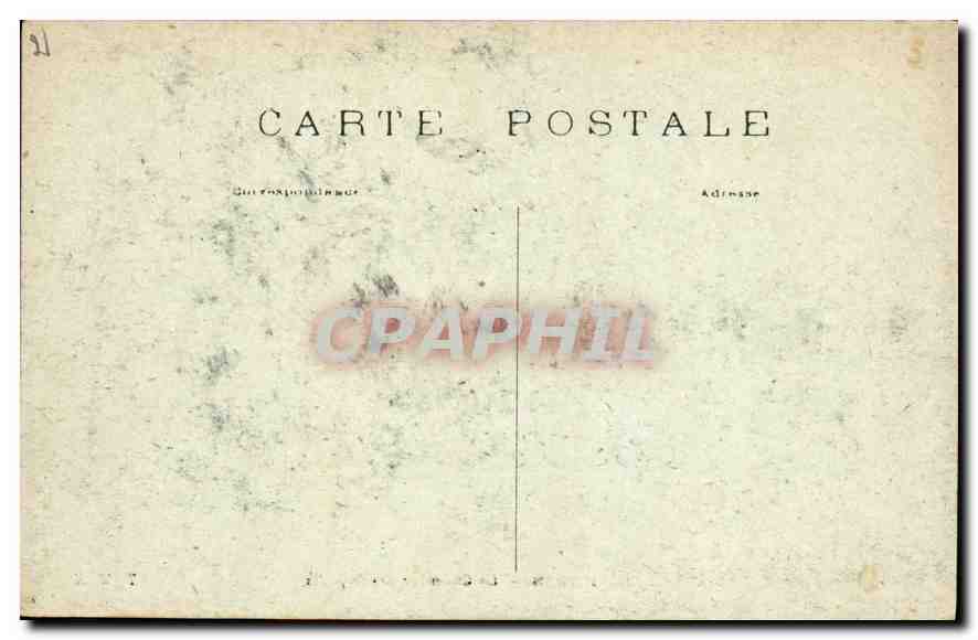 CPA Paris La Chambre des Deputes  — Rückseite