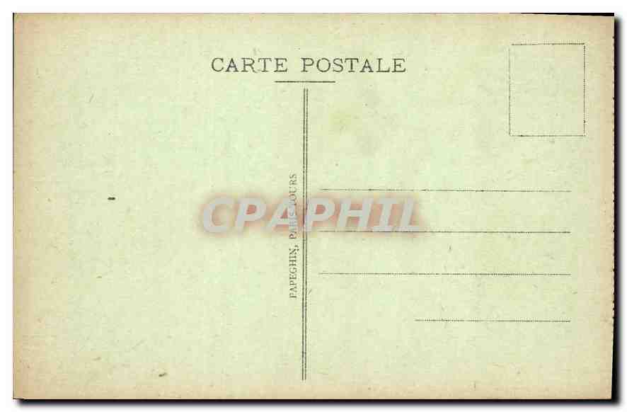 CPA Paris Funiculaire et Basilique de Sacre Coeur de Montmartre  — Rückseite