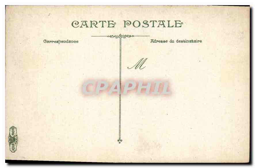 CPA Paris Chambre des Deputes  — Rückseite