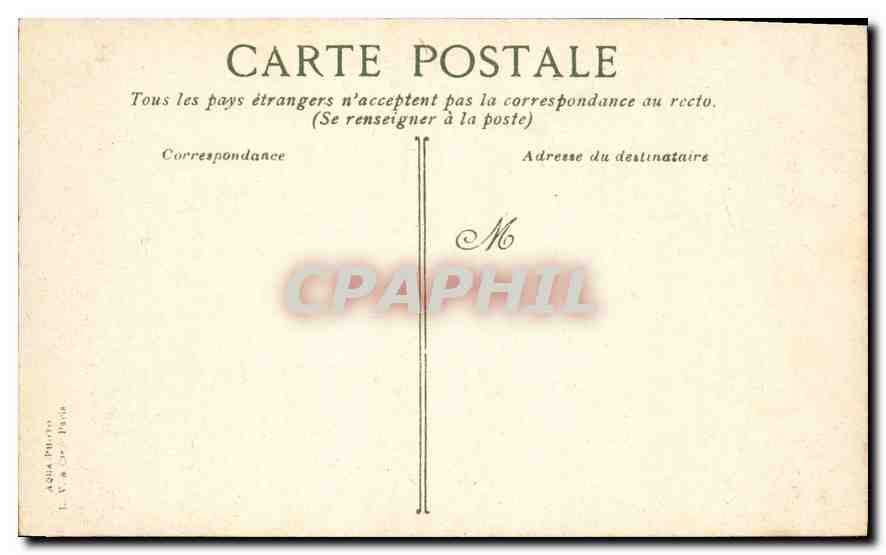 CPA Paris Eglise Saint Augustin  — Rückseite