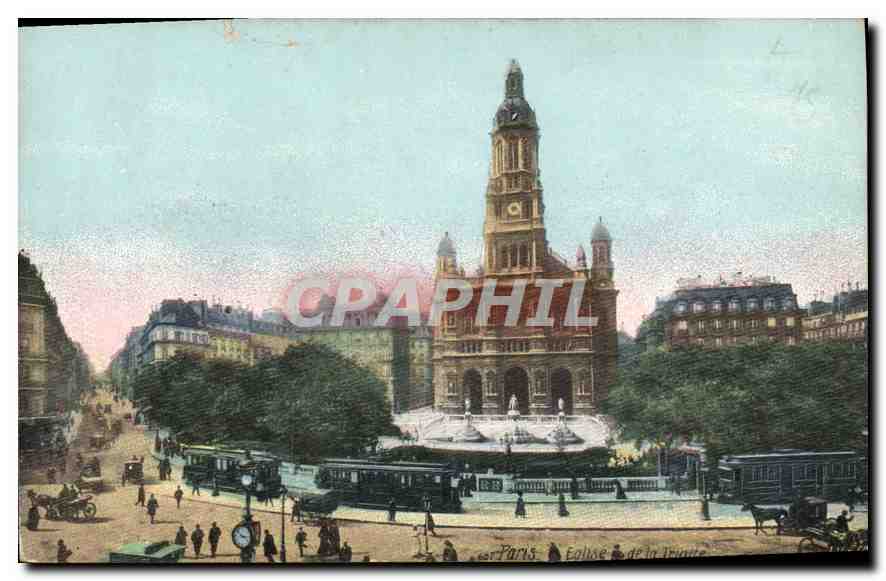 CPA Paris Eglise de la Triade 