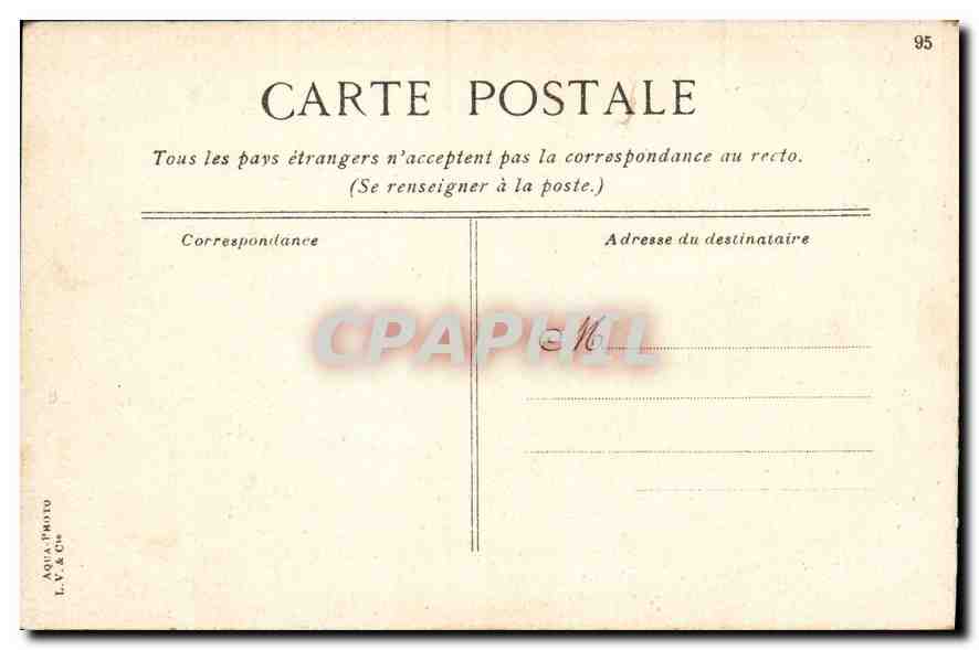CPA Paris Palais de l'Elysee  — Rückseite