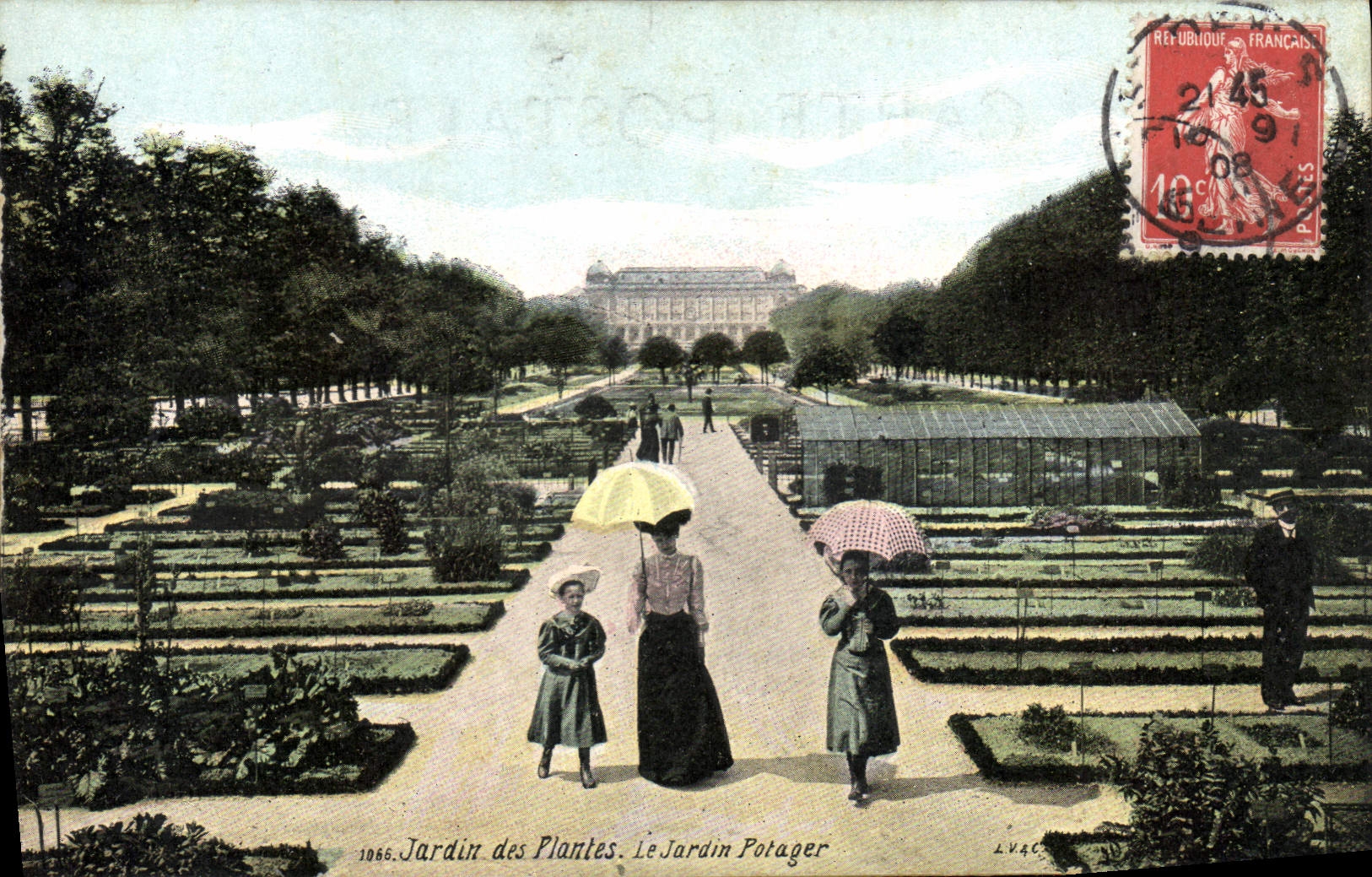 CPA Paris Jardin des Plantes Le Jardin Potager 