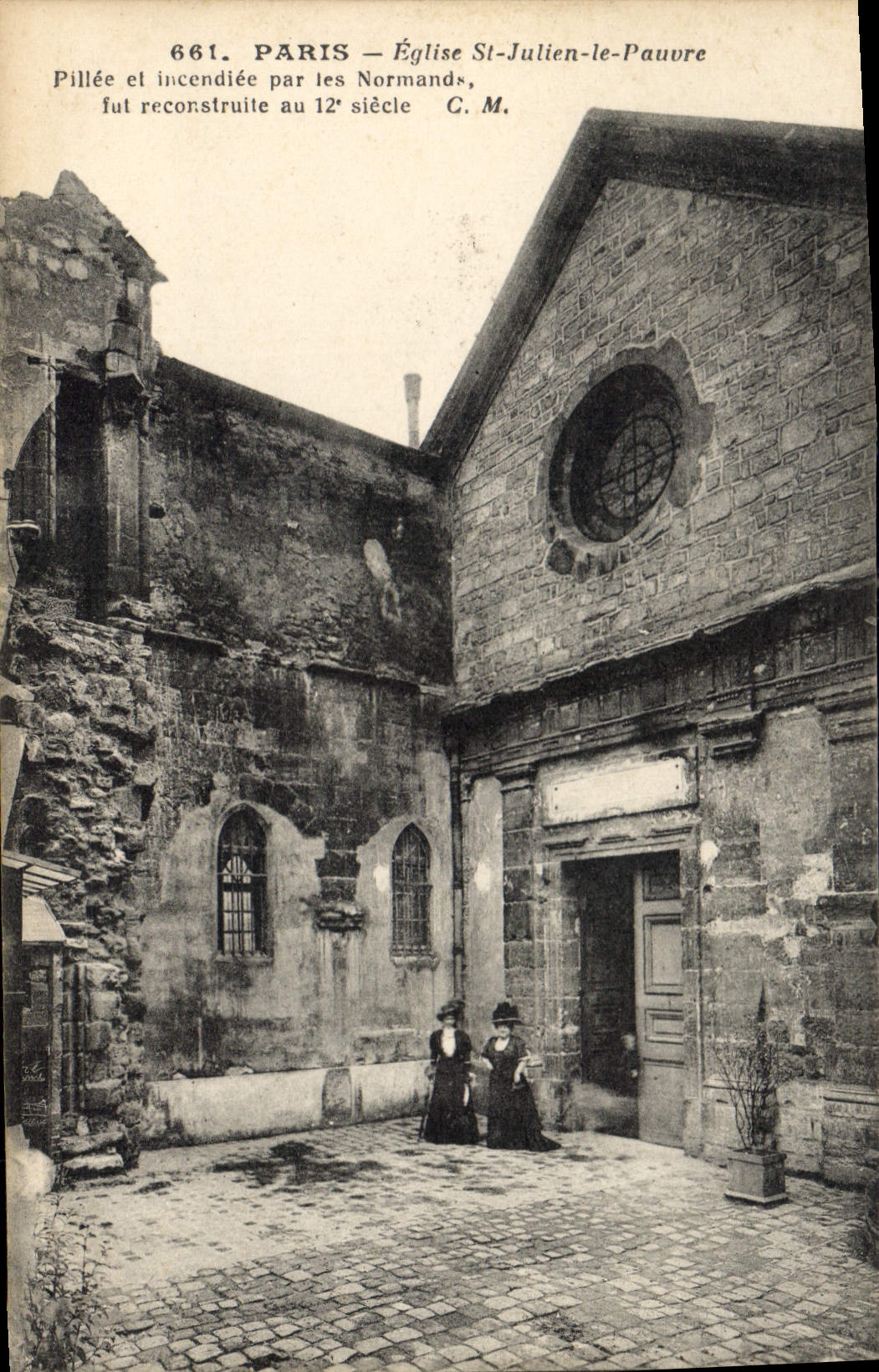 Paris — Église St-Julien-le-Pauvre — C. M.