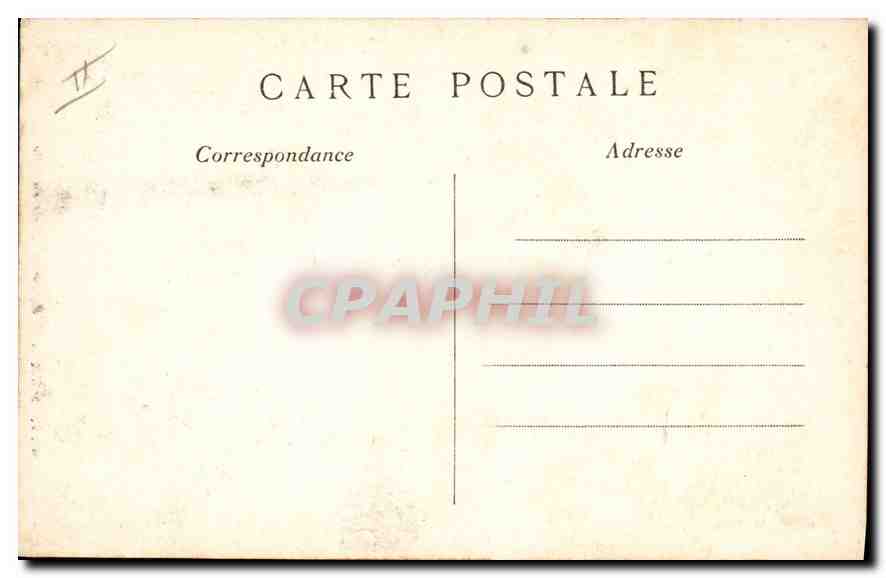CPA Paris Eglise St Louis en l'Ile  — Rückseite