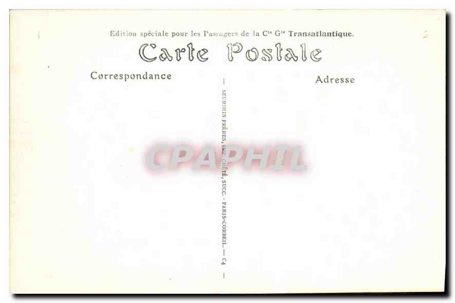 CPA Paris Le Nouveau Louvre  — Rückseite
