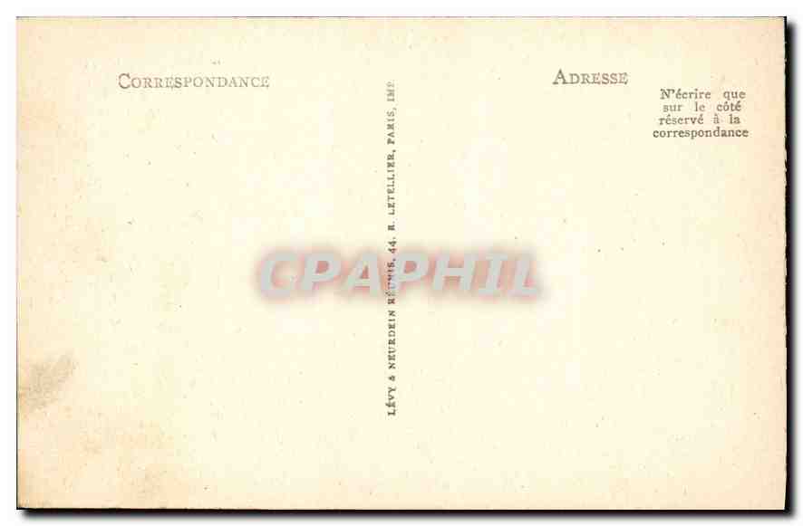 CPA Paris Eglise Saint Etienne du Mont Chapelle et Tombeau de Sainte Geneviere  — Rückseite