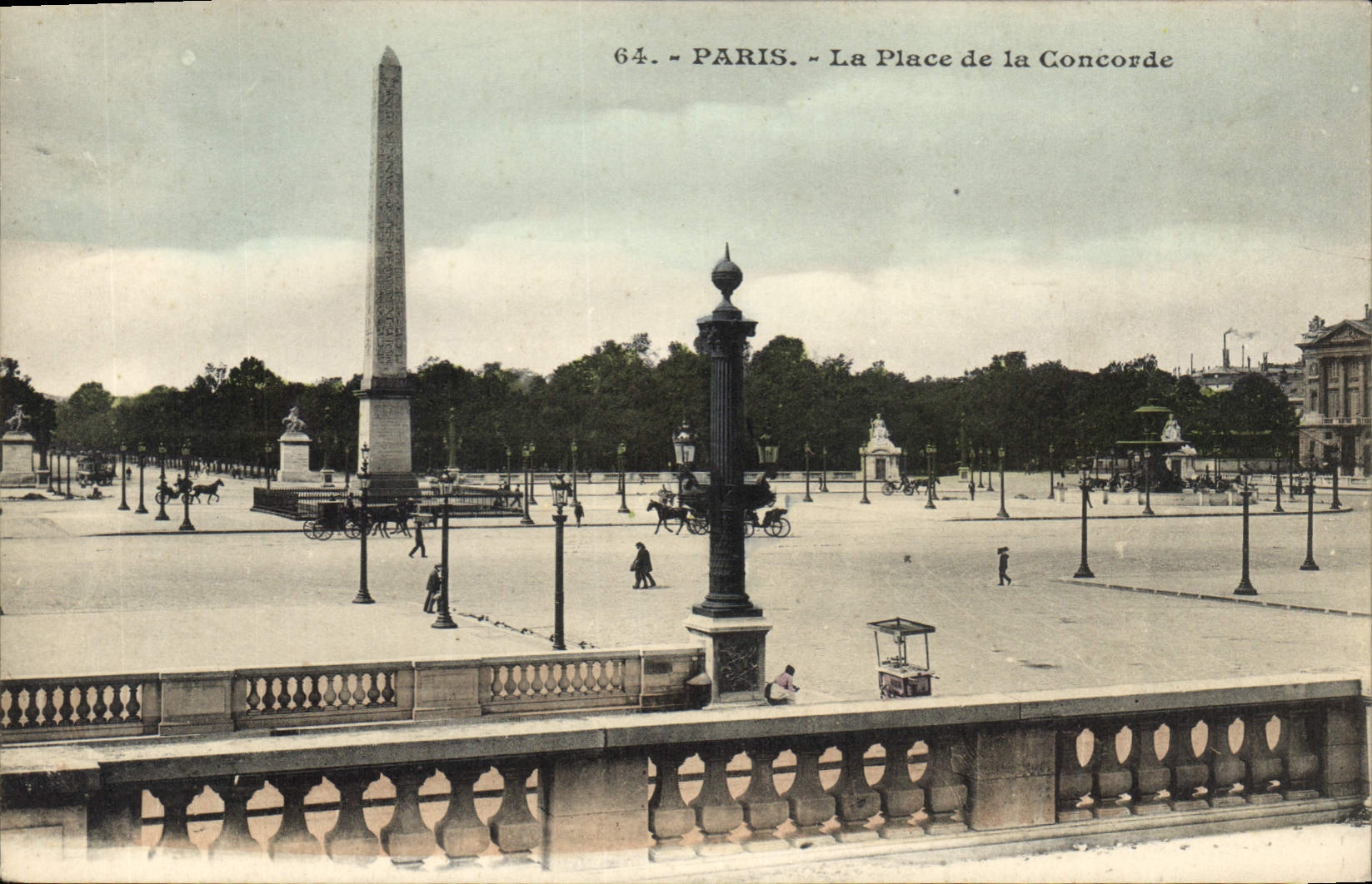 CPA Paris La Place de la Concorde 