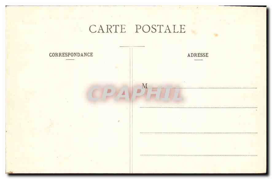 CPA Paris La Place de la Concorde  — Rückseite