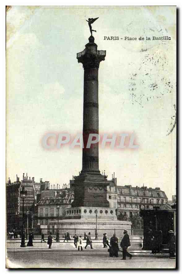 CPA Paris Place de la Bastille 