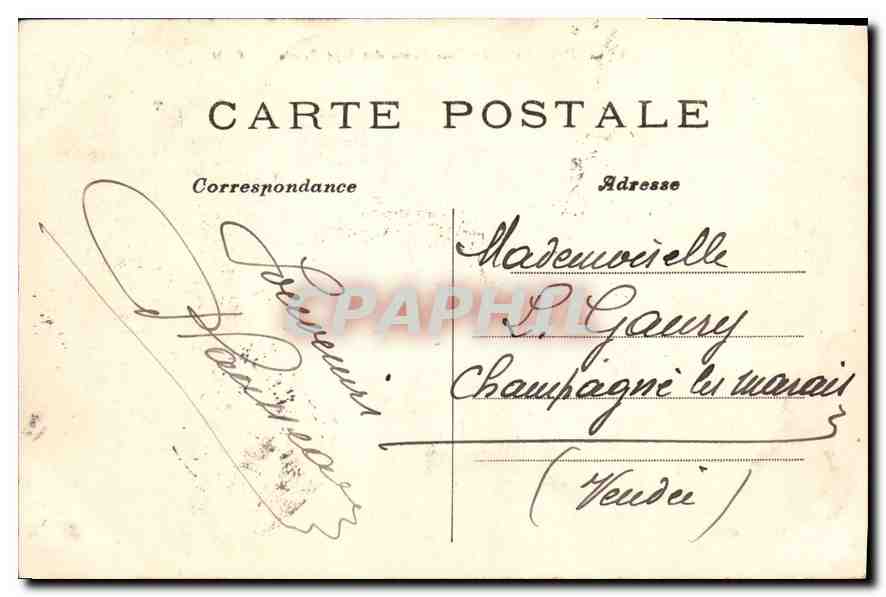 CPA Paris Le Panorama  — Rückseite