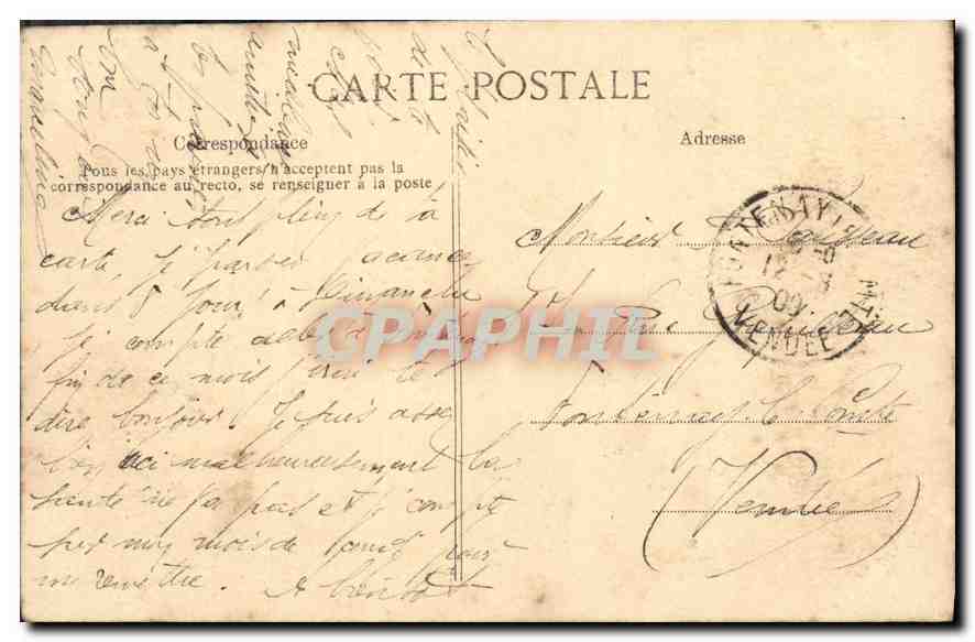 CPA Paris  — Verso