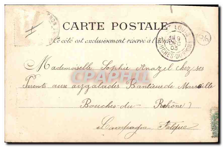 CPA Paris l'Eglise du Sacre Coeur  — Rückseite
