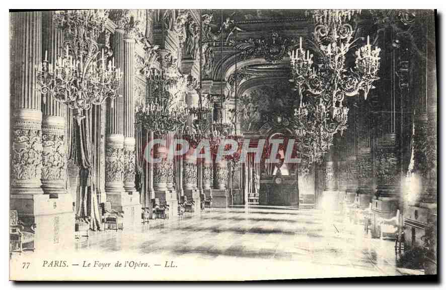 CPA Paris Le Foyer de l'Opera 