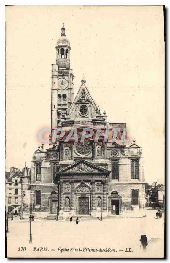 CPA Paris Eglise Saint Etienne du Mont 
