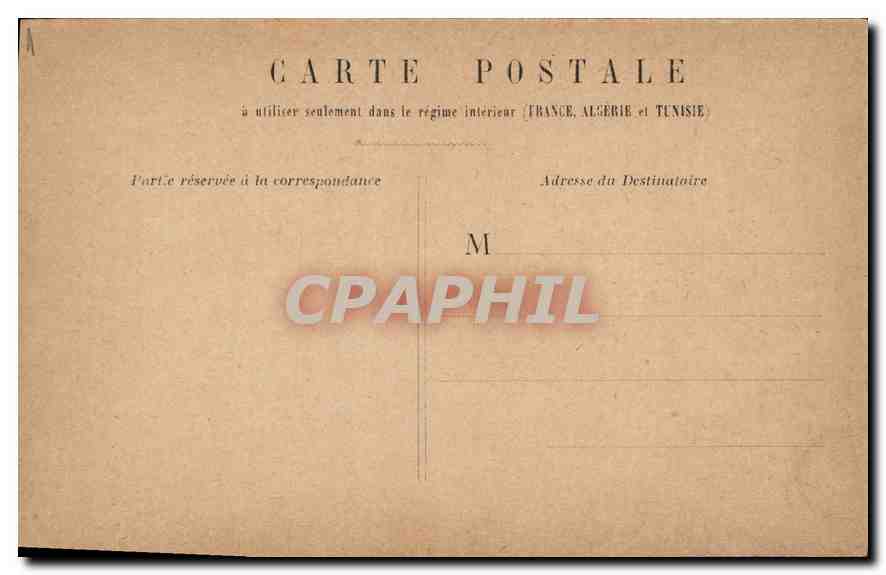CPA Paris Theatre de la Comedie Francaise  — Verso