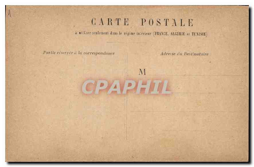 CPA Paris Palais de la Leglon d'Honneur  — Rückseite