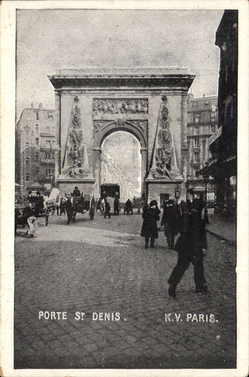 CPA Paris Porte St Denis 