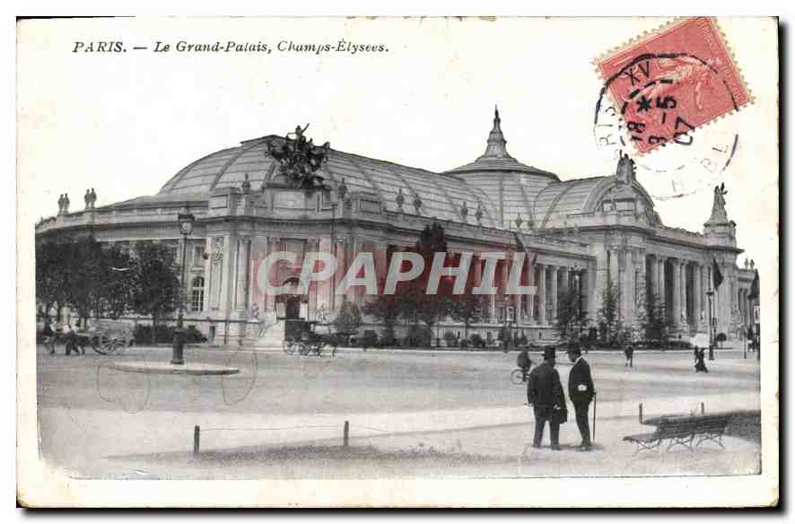 CPA Paris Le Grand Palais Champs Elysees 
