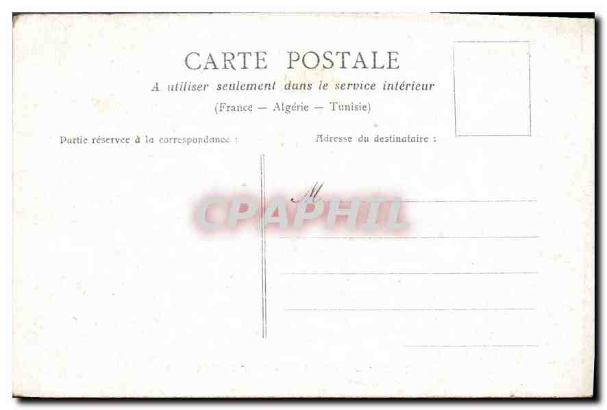 CPA Paris La Fontaine St Michel  — Rückseite