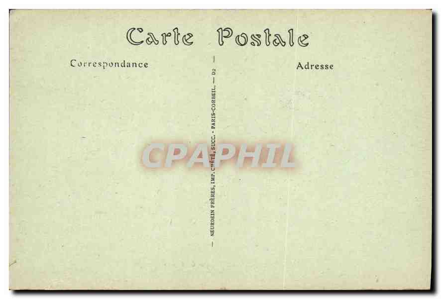 CPA Paris Le Musee de Cluny  — Rückseite