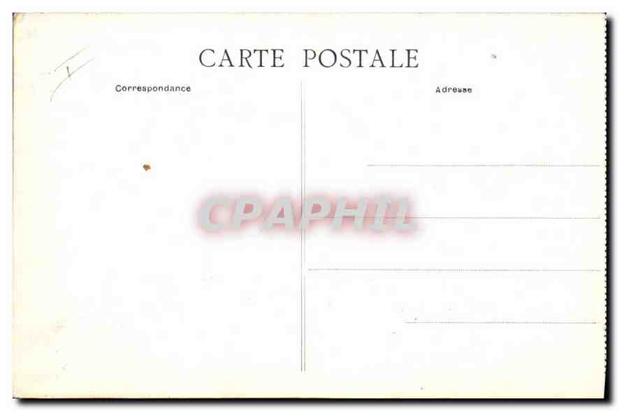 CPA Nice Cascade de Gairaut Chalet de la Vesubie  — Rückseite