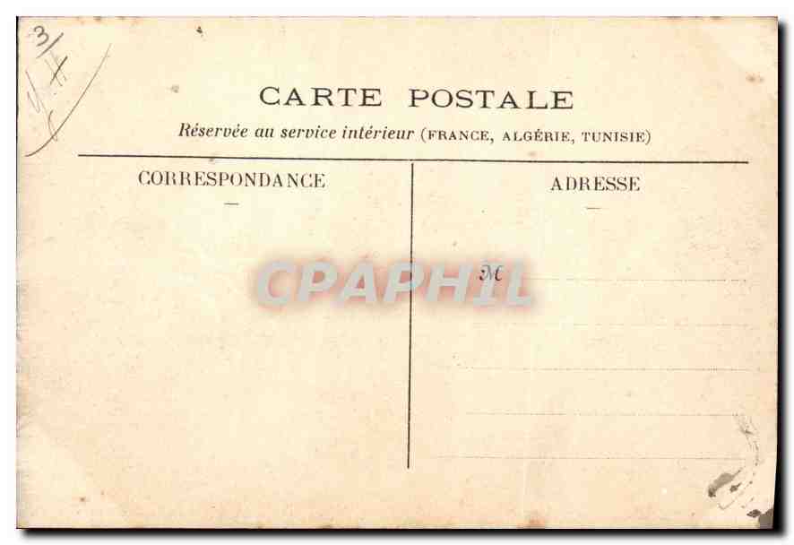 CPA Paris Pont des Arts et Institut de France Elixir Combier Bateau — Rückseite