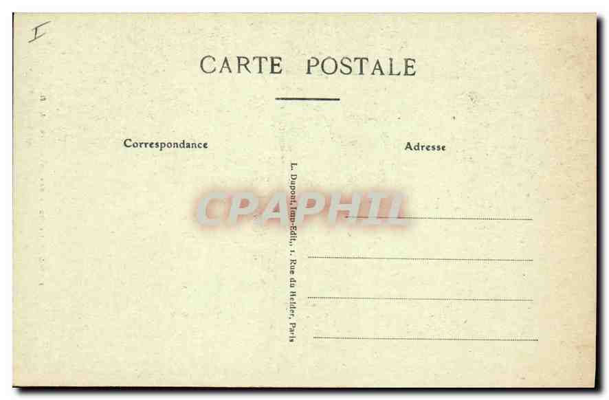 CPA Paris Le Dome des Invalides  — Verso