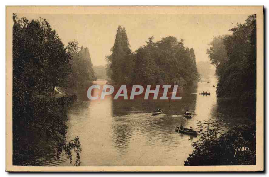CPA Paris en Flanant Le Lac du Bois de Boulogne 