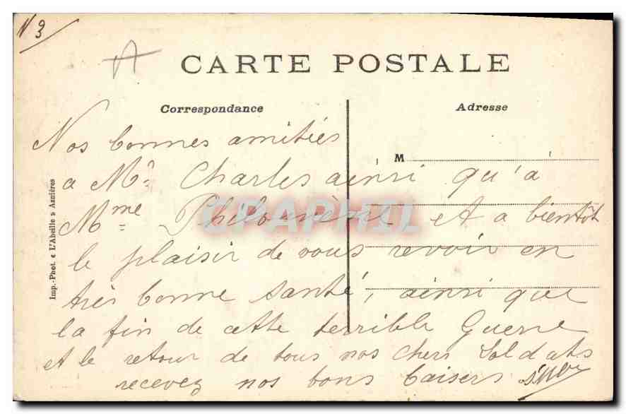 CPA Paris Bois de Boulogne Chateau de Bagatelle Les Jardins et la Roseraie  — Rückseite